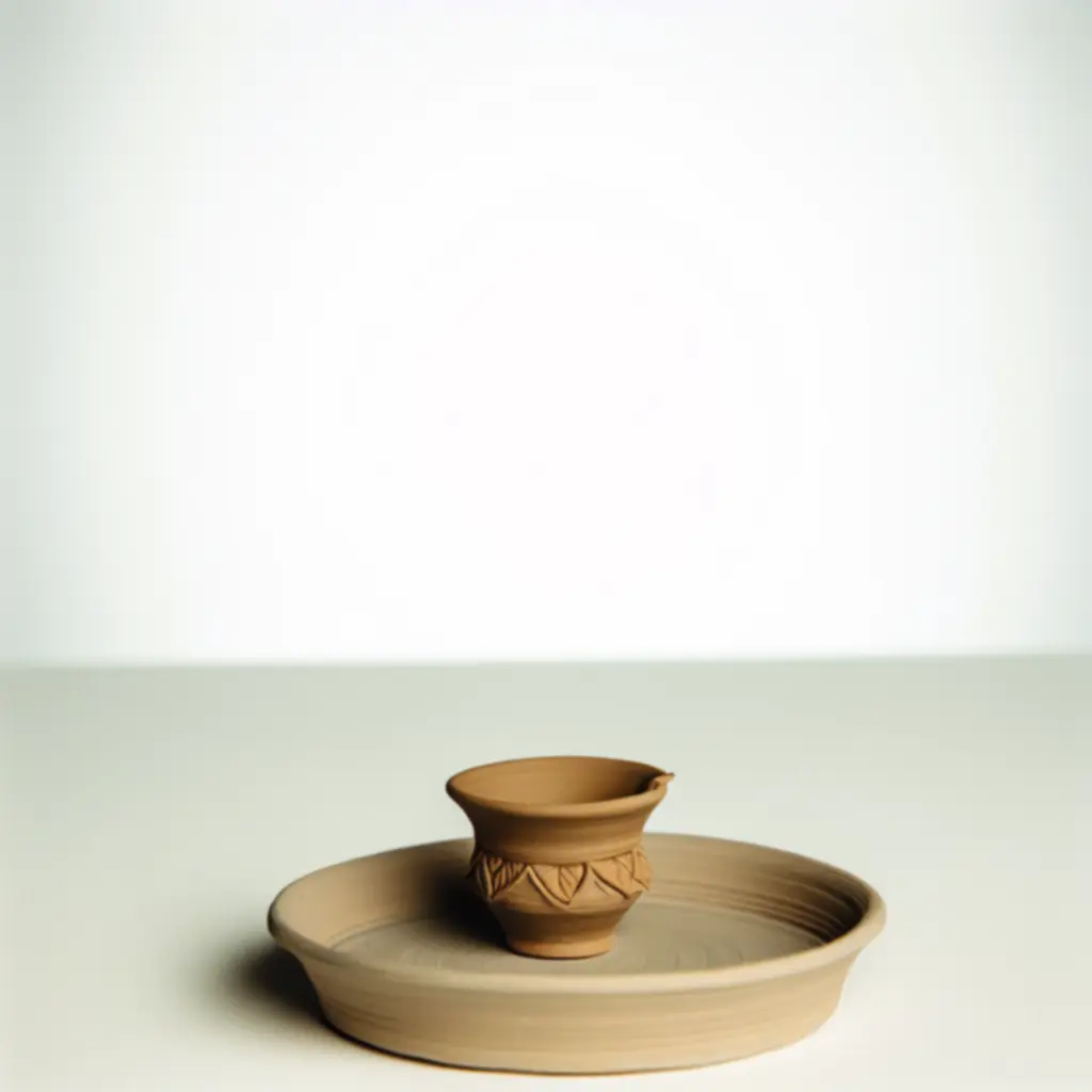 Ceramic Artisan Pottery Dish