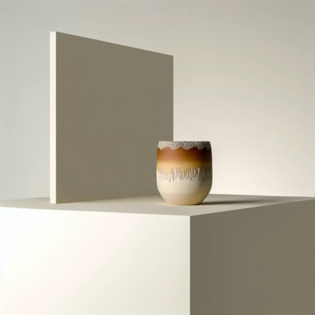 Ceramic Vase Modern Design Minimalist Architecture
